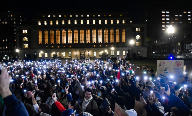 Protests Escalate at Columbia University