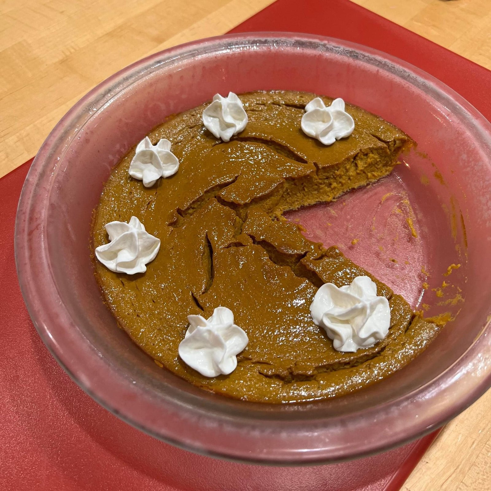 1-Point Crustless Pumpkin Pie