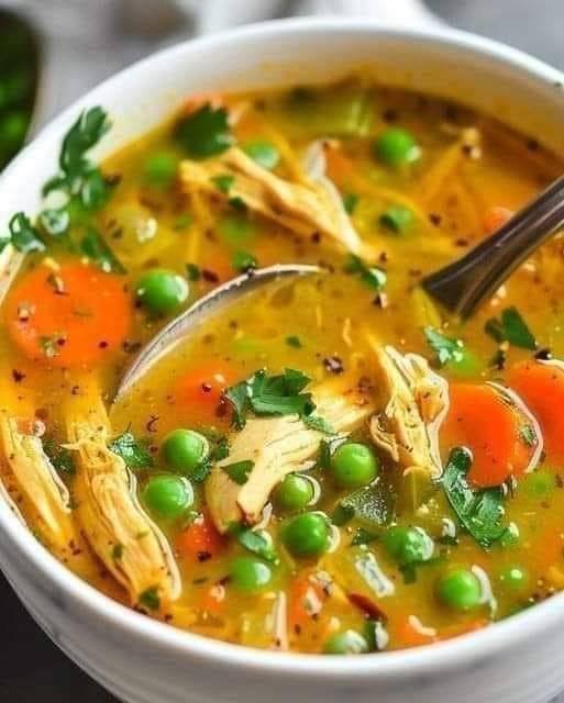 Anti-Inflammatory Turmeric Chicken Soup