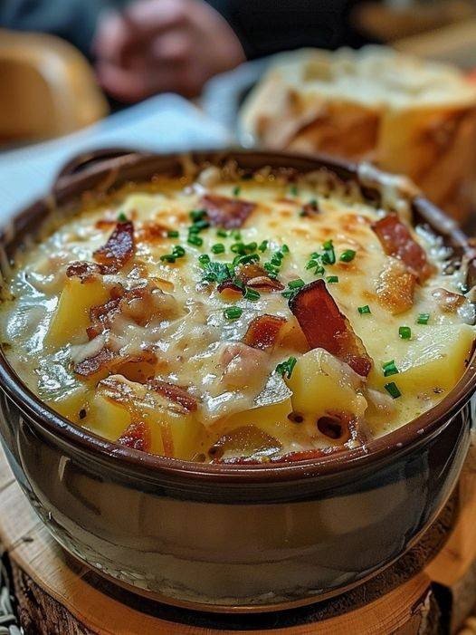 Rich and Creamy Potato & Bacon Soup (Comfort in a Bowl)