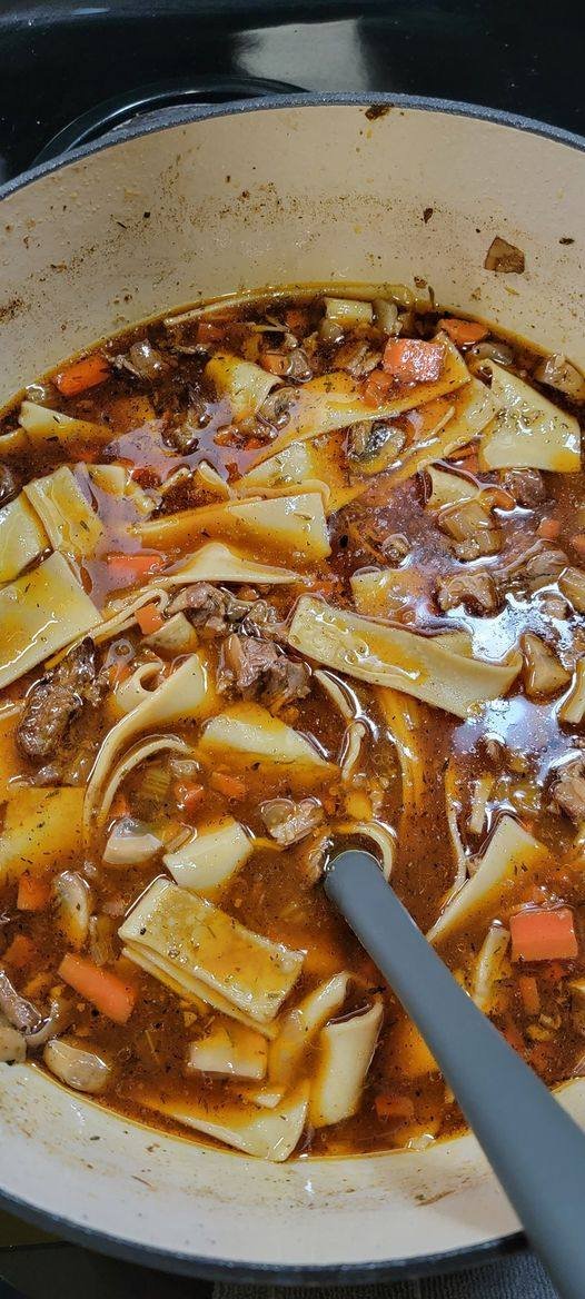 Beef Bourguignon Soup