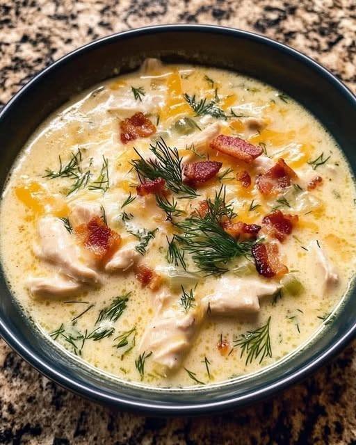 Creamy Crack Chicken Soup