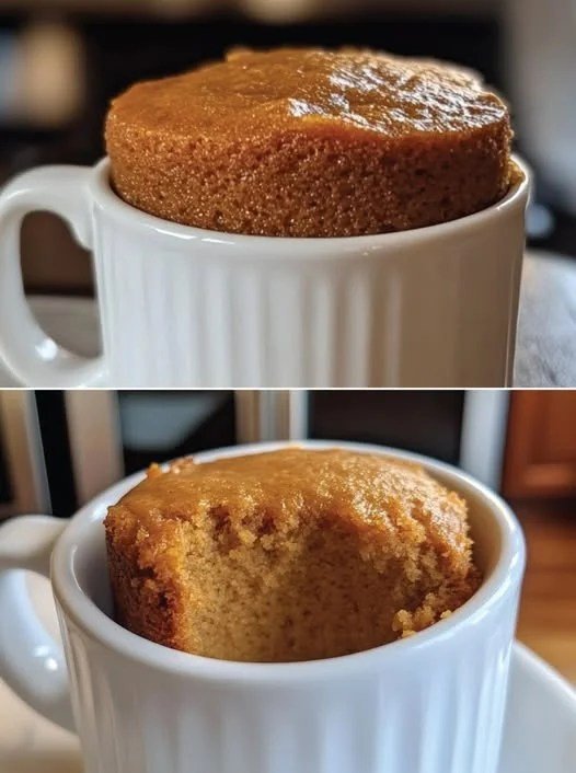 Low-Carb Pumpkin Mug Cake