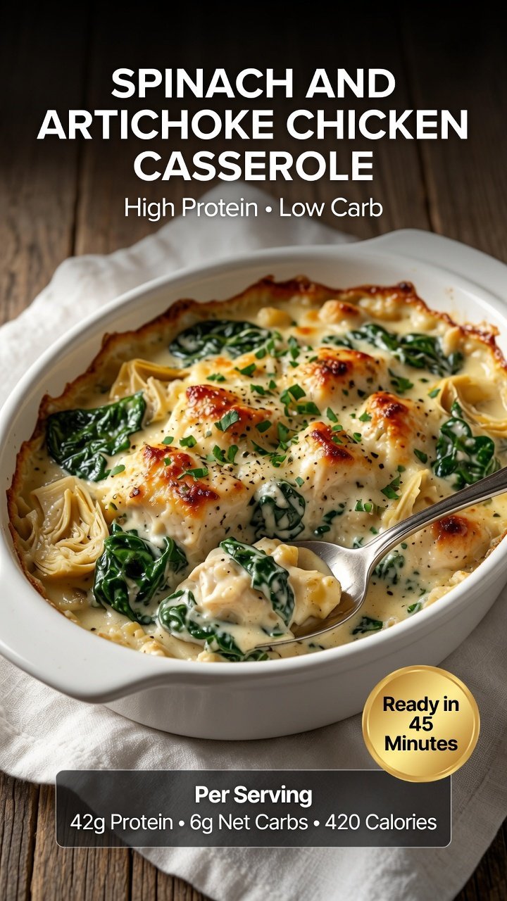 High-Protein Garlic Chicken Soup