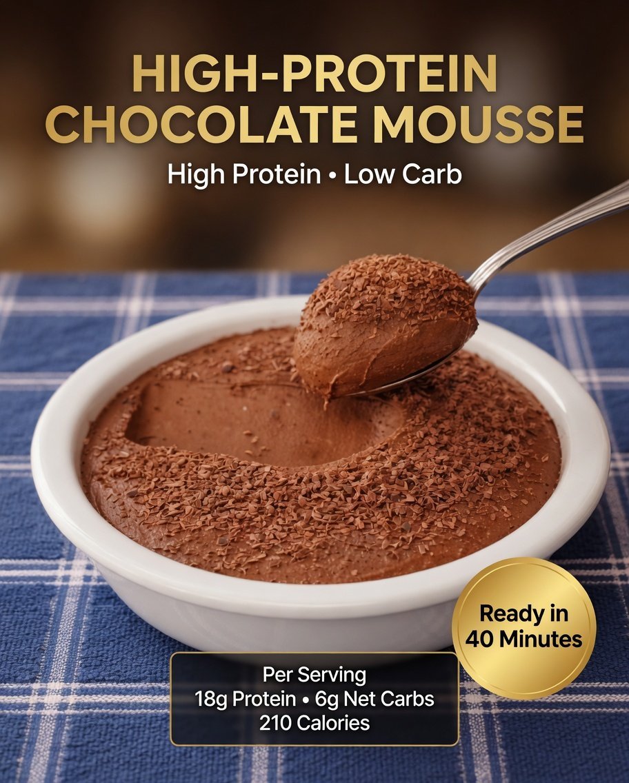 High-Protein Chocolate Mousse