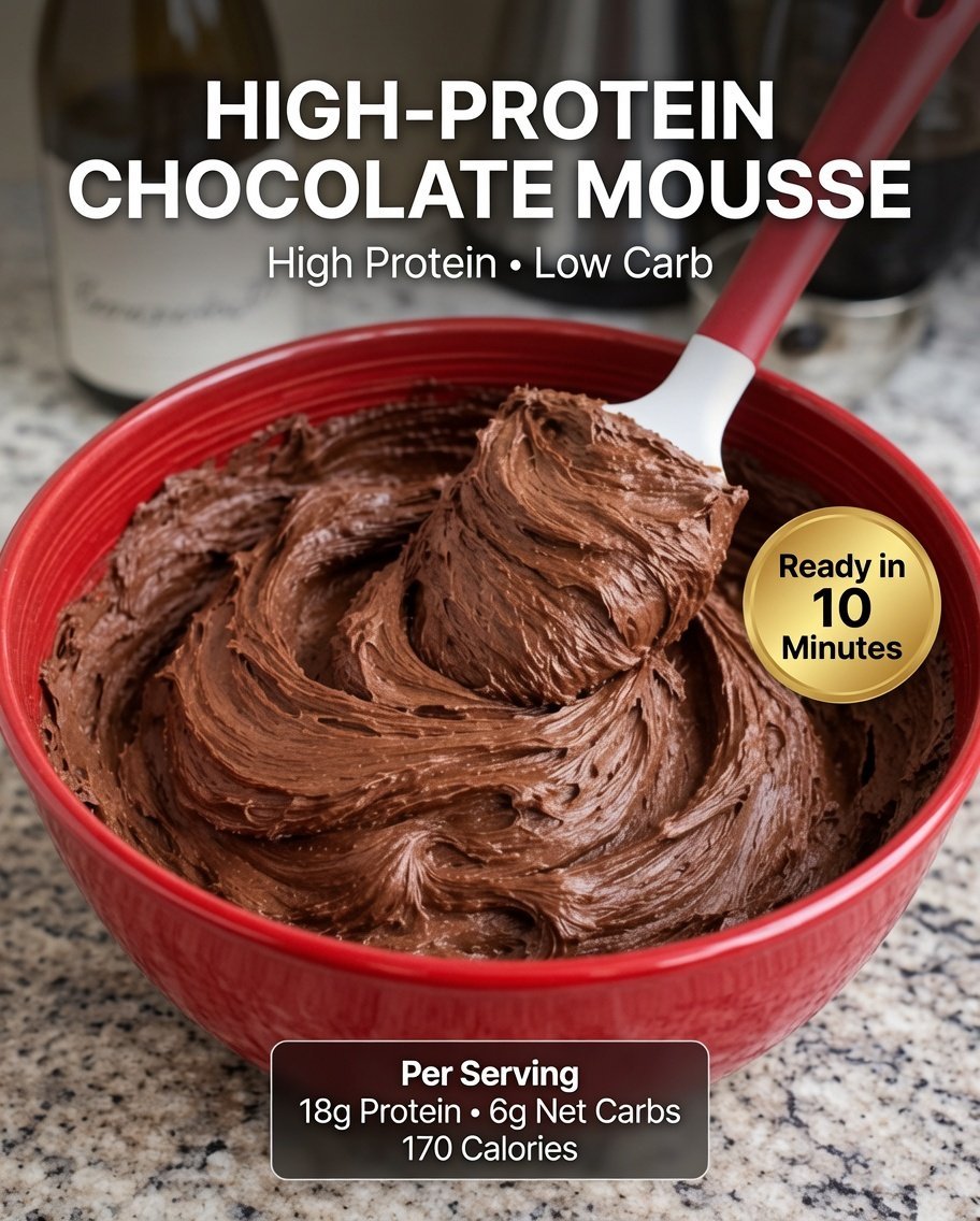 High-Protein Chocolate Mousse / Frosting