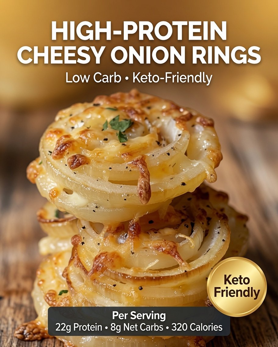 High-Protein Cheesy Onion Rings