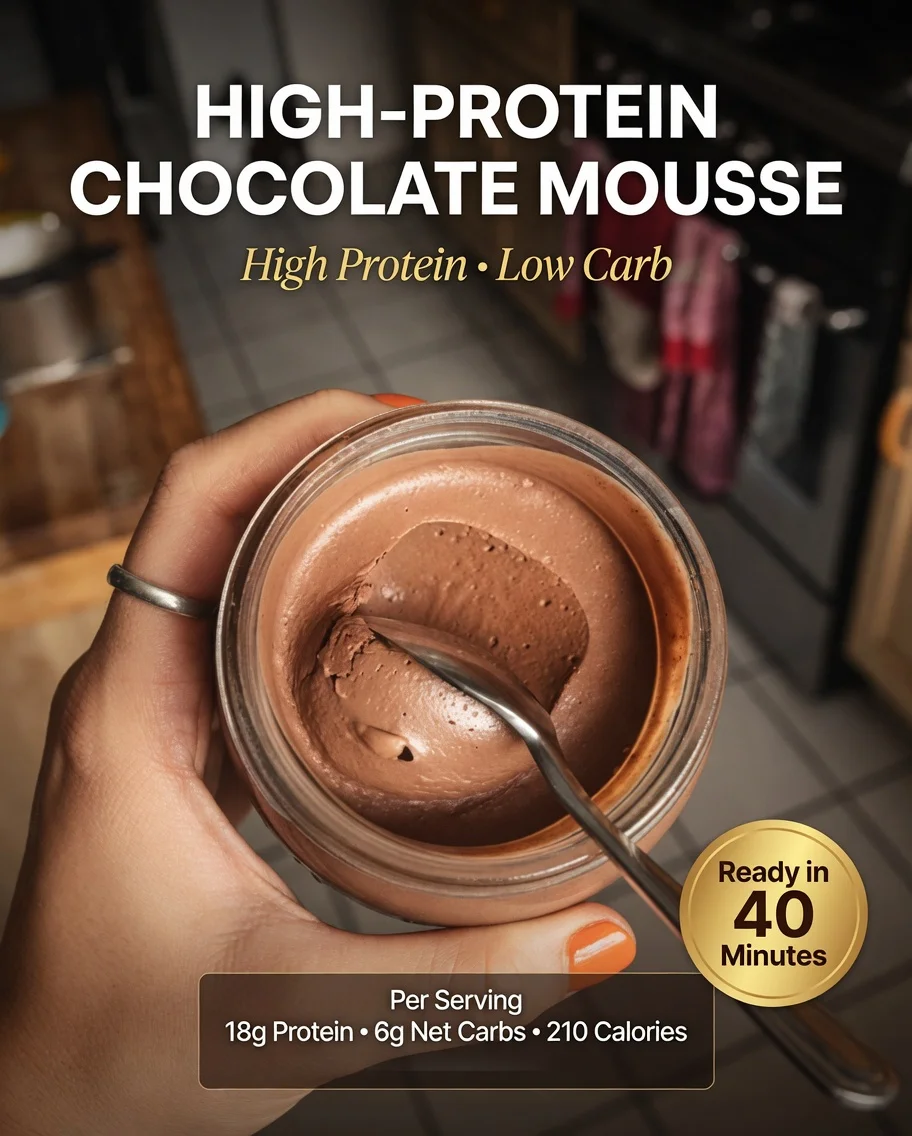 High-Protein Chocolate Mousse