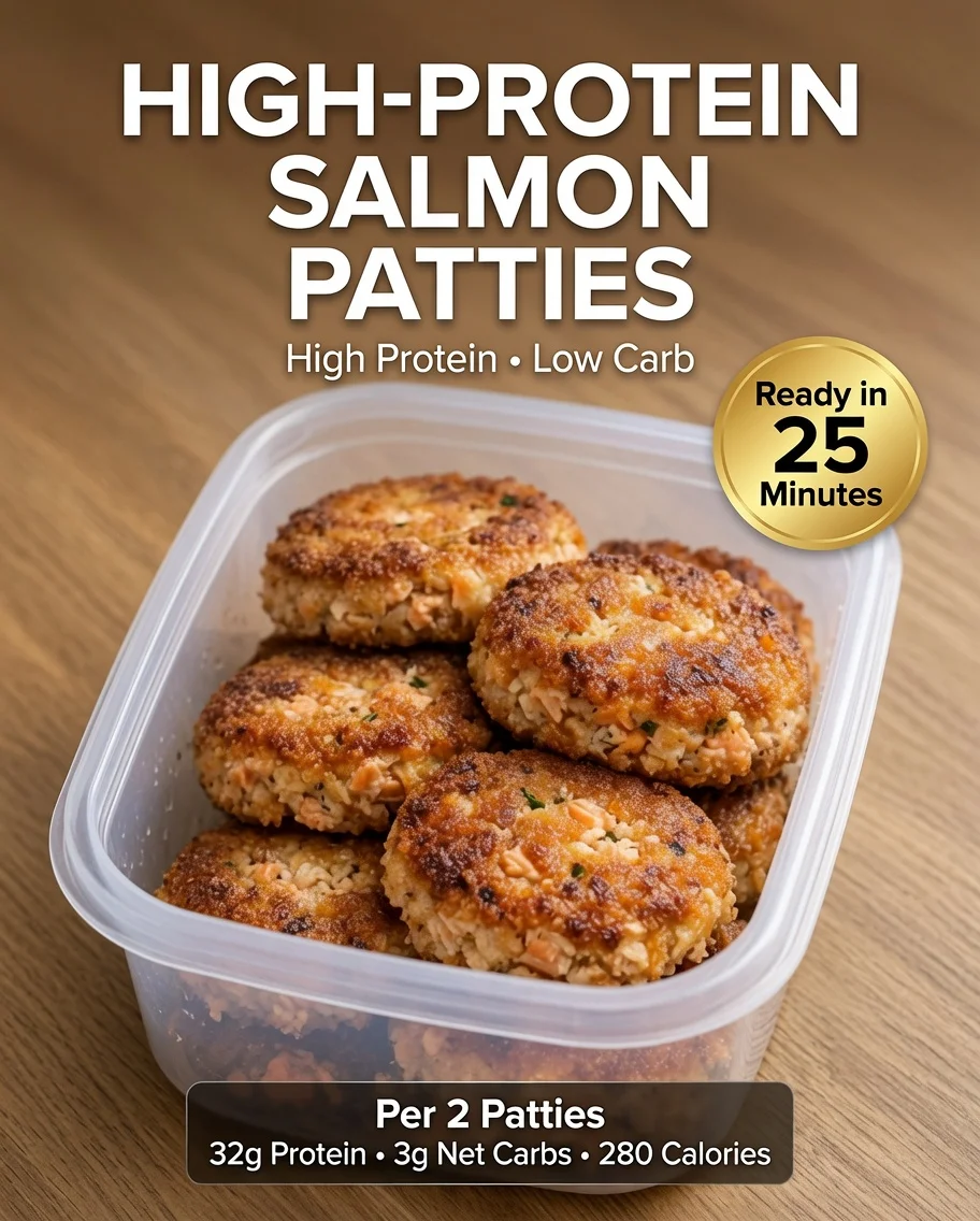 High-Protein Salmon Patties